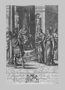Turnus devant Latinus, début du 17e siècle