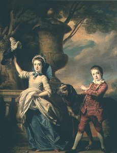 Les Enfants de Sir Edward et Dame Ann Astley, 1767 - Francis Cotes