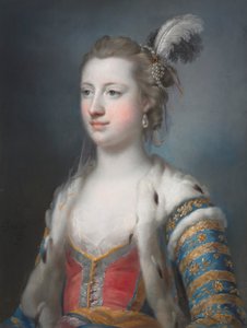 La très honorable Lady Mary Radcliffe 1732-1798, épouse de Francis Eyre, Esq., 1755