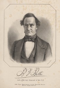B.J. Butler, lithographie par Henry G. Langley, 1840 - Francis D