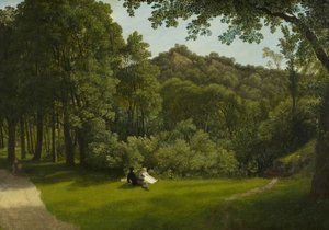 Une scène dans Leigh Woods, 1822