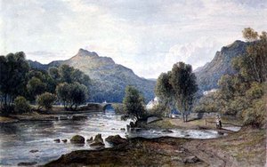 Vue au Pays de Galles, vers 1826