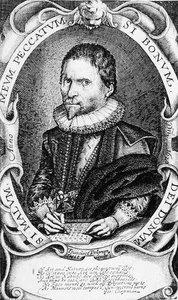 Portrait de George Chapman (vers 1559-1634) 1620 (gravure)