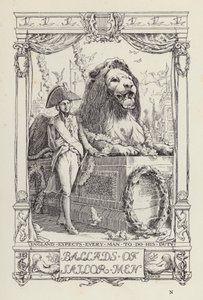 Un autre livre de vers pour les enfants : Ballades de marins (litho)