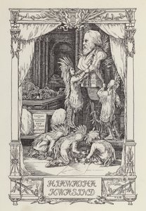 Un autre livre de vers pour les enfants : Hiawatha Kwasind (litho) - Francis Donkin Bedford
