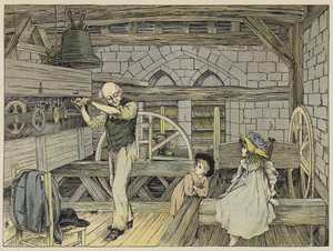 Remontoir (lithographie couleur)