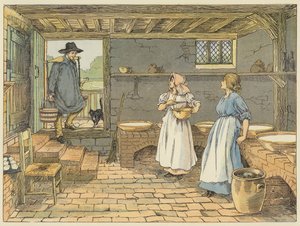 Dairy Man (lithographie couleur)