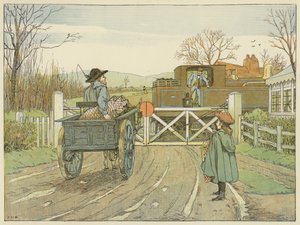 Engine-Driver (colour litho) - Francis Donkin Bedford