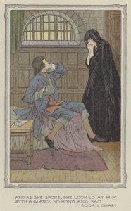 Illustration pour The History of Henry Esmond (lithographie couleur) - Francis Donkin Bedford