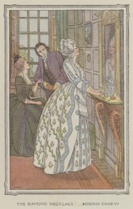 Illustration pour The History of Henry Esmond (lithographie couleur) - Francis Donkin Bedford