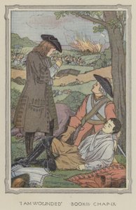 Illustration pour The History of Henry Esmond (lithographie couleur) - Francis Donkin Bedford