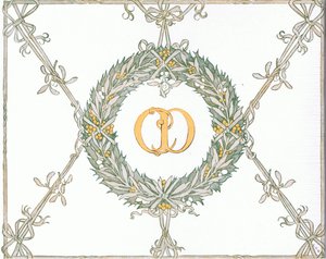 Dessin de la couverture intérieure, tiré de l