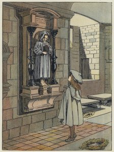 Londres : The Caldecott Memorial, St Paul