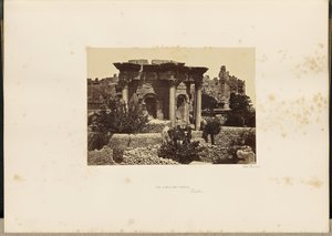 Le temple circulaire, Baalbec - Francis Frith