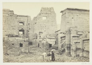 Le palais du temple, Medinet Haboo