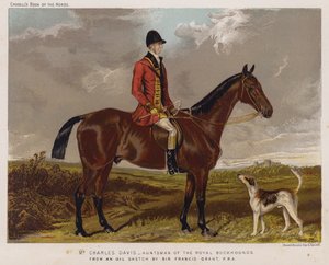 M. Charles Davis, chasseur des Royal Buckhounds - Francis Grant