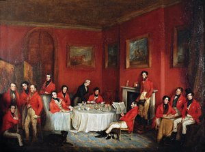 Le petit-déjeuner de la chasse de Melton