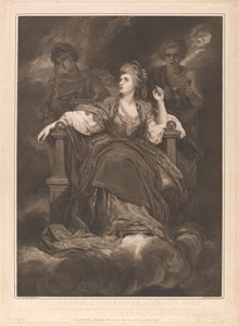 Mme Siddons dans le rôle de la Muse tragique