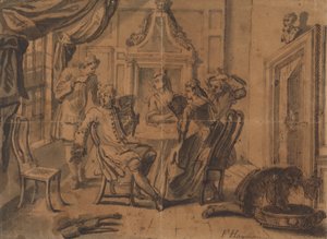 La partie de cartes