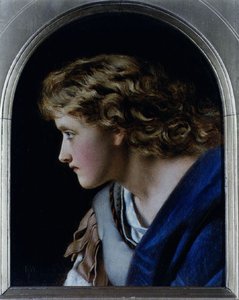 Tête de fille - Francis John Wyburd