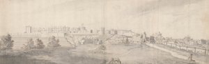 Vue étendue du château de Windsor - Francis Place