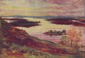 Un Lough Irlandais, 1910 - Francis S Walker