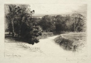 Un coucher de soleil en Irlande - Francis Seymour Haden