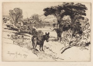 Ferme de Challow - Francis Seymour Haden