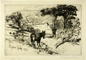 Ferme de Challow - Francis Seymour Haden