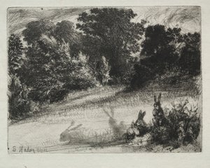 Combe Bottom - Francis Seymour Haden