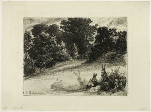 Combe Bottom - Francis Seymour Haden