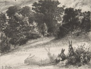 Combe Bottom - Francis Seymour Haden
