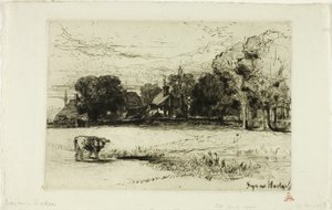 Cottages de Horsley - Francis Seymour Haden