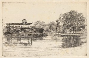 Kew, 1864 - Francis Seymour Haden