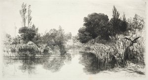 Étang du Moulin Share, 1860