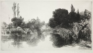 Shere Mill Pond, No. 11 La Grande Planche, 1860 et plus tard