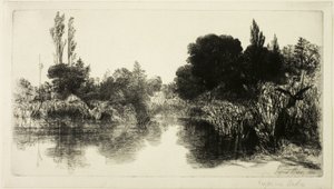 Étang de Shere Mill, No. II (grande planche)