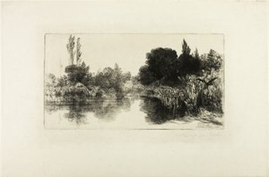 Shere Mill Pond, No. II (grande planche)