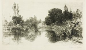 Étang de Shere, n° II (grande planche)