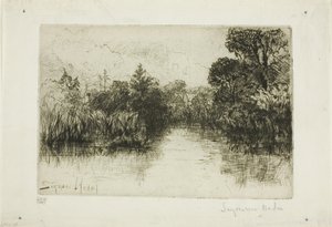 Étang de Shere Mill, n° I (petite plaque)