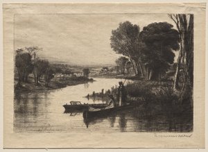 Pêcheurs de la Tamise (Première planche)