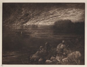 Le pilier de sel - Francis Seymour Haden