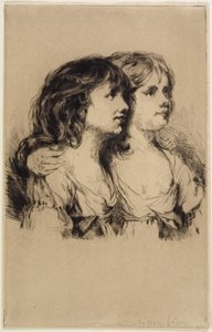 Les Jumelles-Sarah et Anne Haden (No. 2), 1885