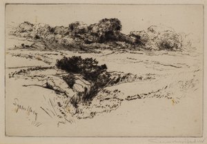 Colline du moulin à vent n°2 - Francis Seymour Haden