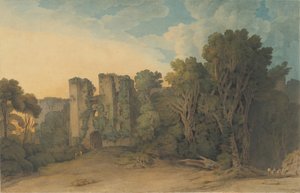 Château de Berry Pomeroy dans le comté de Devon, 1775-1805