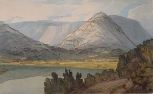 Grasmere depuis la route de Rydal, 1786