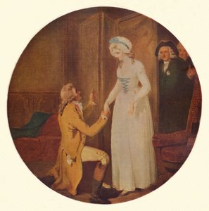 Jeune Marlow et Mlle Hardcastle : Une scène de She Stoops to Conquer d
