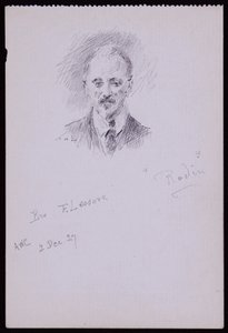 Portrait de Frederick Lessore - Francis Wilfred Lawson