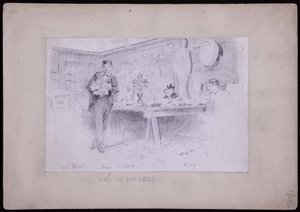 Portrait de Karl Krall - Francis Wilfred Lawson