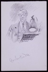 Portrait de Martin Hardie, c.1931 - Francis Wilfred Lawson
